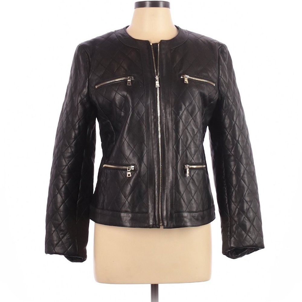 Ann Taylor leather jacket